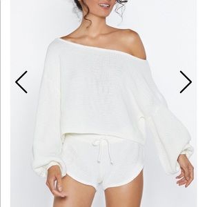 Nasty Gal - Knit Happens Set Size Large